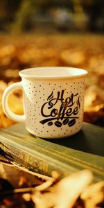 Words,Inscription,Mug,Cup,Book,Coffee