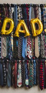 Words,Inscription,Word,Ties,Neckwear,Dad,Daddy