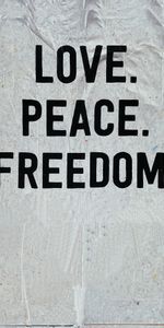 Words,Inscription,World,Peace,Love,Freedom