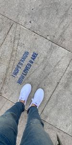 Words,Legs,Sneakers,Inscription,Shoes,Phrase