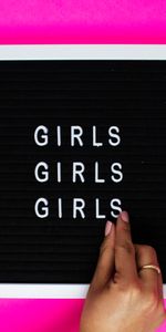 Words,Nameplate,Plate,Hand,Letters,Girls