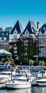 Canada,Colombie Britannique,Victoria,Quai,Couchette,Yachts,Villes