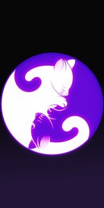 Yin And Yang,Yin Yang,Cat,Harmony,Vector