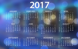 2017 Calendar