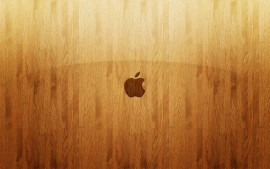 Apple Wooden Glass