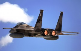 F 15 Eagle from Nellis Air...