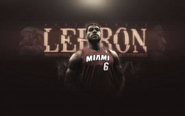 LeBron James Miami Heat 4K