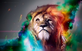 Lion CGI Artwork