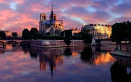 Notre Dame at Sunrise Paris...